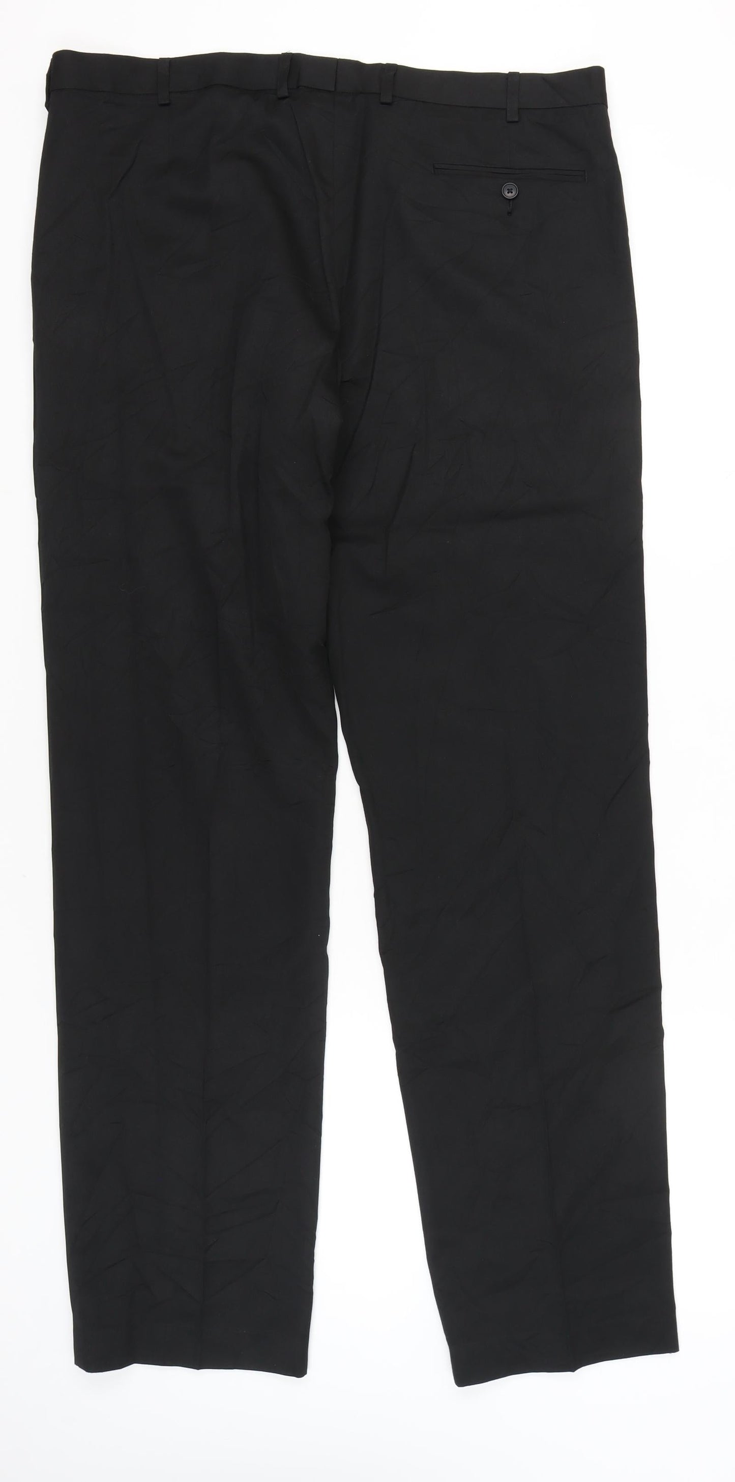 Marks and Spencer Men’s Black XL Regular Fit Dress Pants 40x35