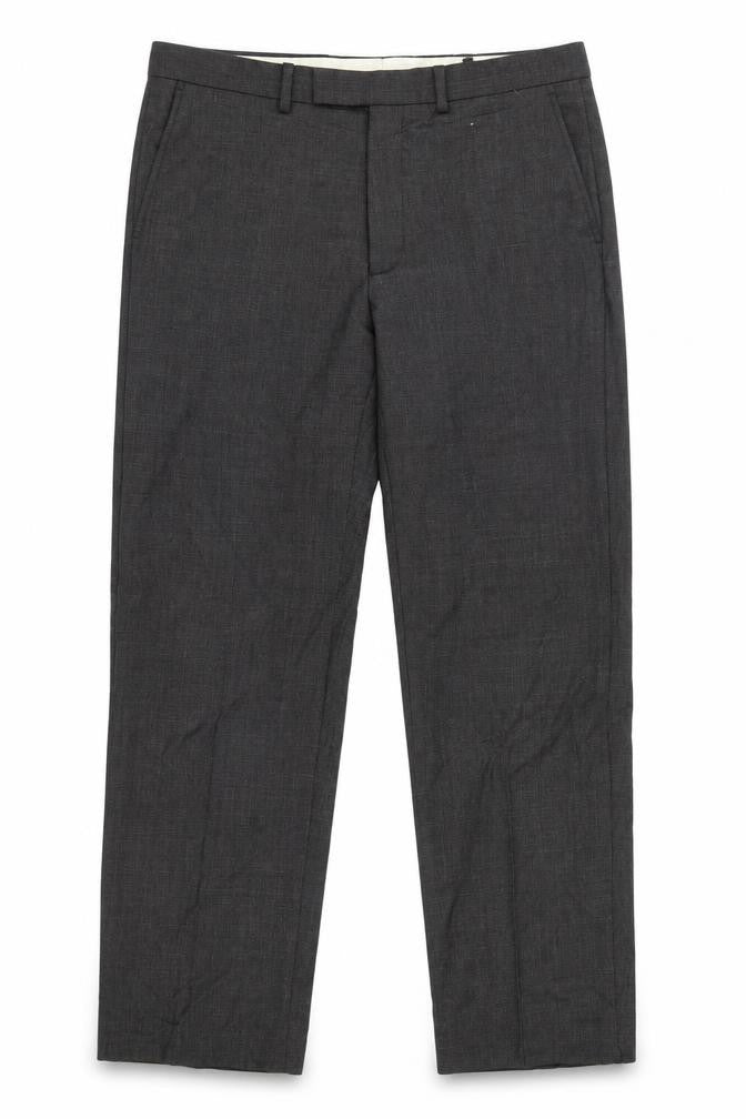 Mens UK Size L Marks and Spencer Regular Fit Dress Pants Grey Trousers