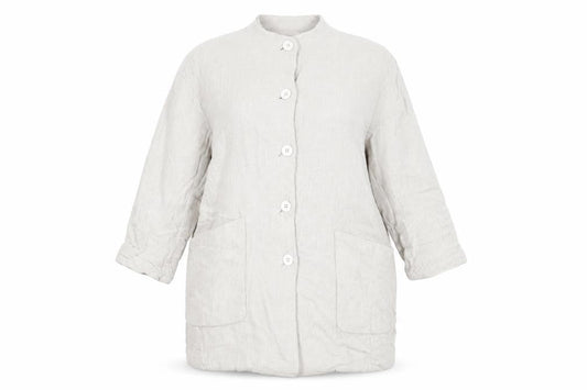 Womens UK Size 8 Zara Basic Beige Overcoat