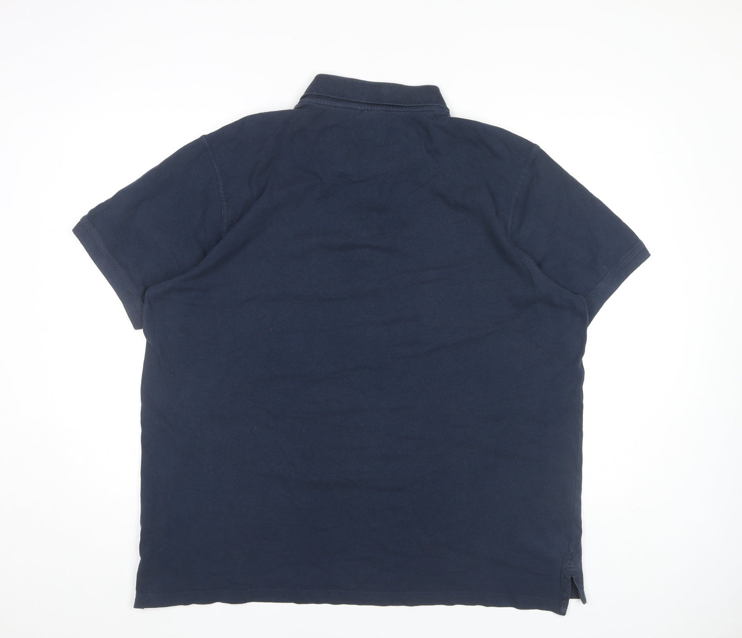 Pierre Cardin Men’s Blue 3XL Regular Fit Cotton Polo Shirt