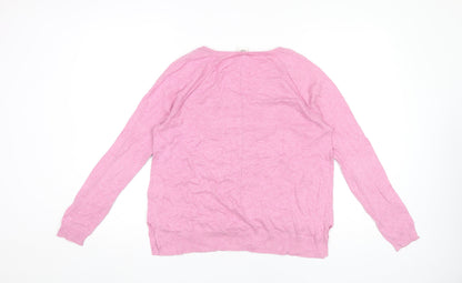 Womens UK Size S Gap Pink Pullover Jumper