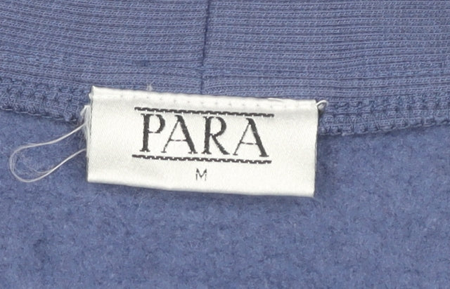 Womens UK Size M PARA Blue Vest Jumper