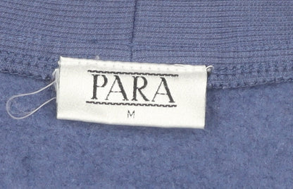 Womens UK Size M PARA Blue Vest Jumper