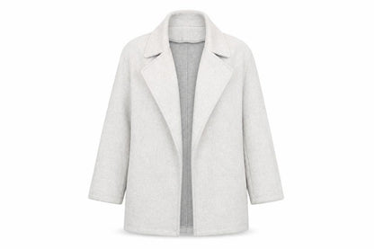 Womens UK Size 8 Zara Grey Overcoat