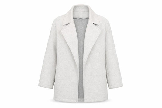 Womens UK Size 8 Zara Grey Overcoat