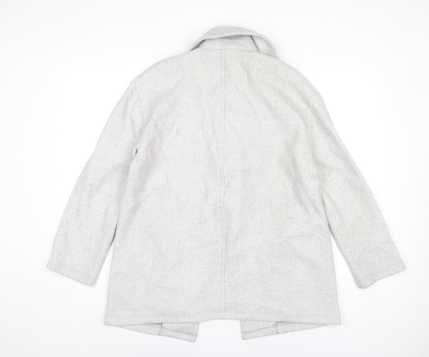 Womens UK Size 8 Zara Grey Overcoat