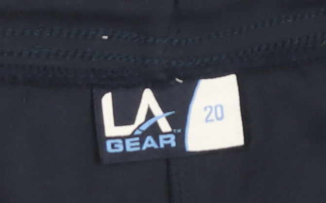 LA Gear Women’s Blue Size 20 Straight Leg Plus Trousers