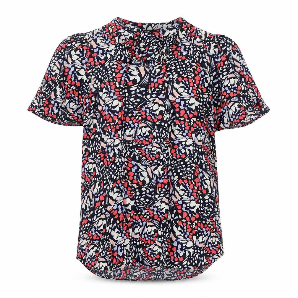 Womens UK Size 6 Marks and Spencer Multicoloured Basic Blouse