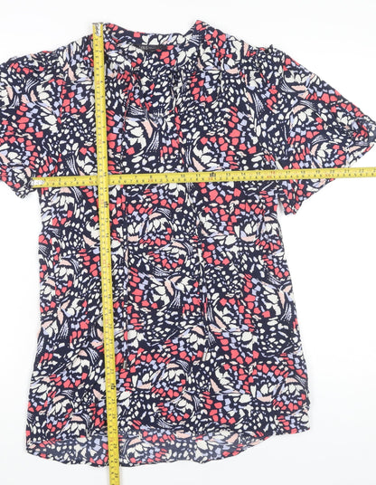 Womens UK Size 6 Marks and Spencer Multicoloured Basic Blouse