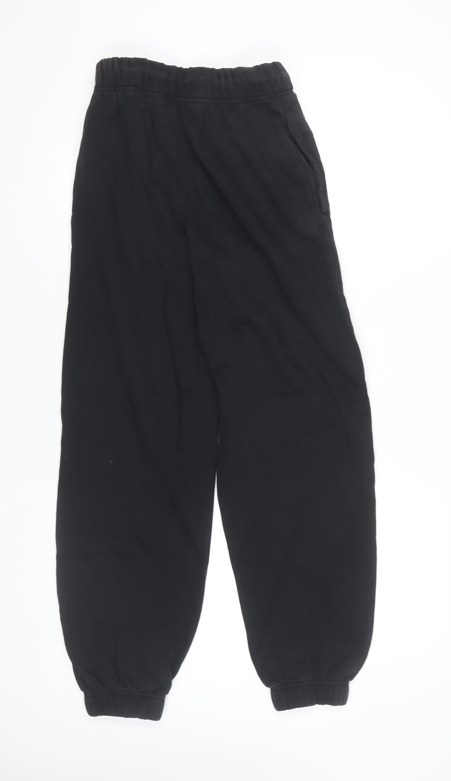 P.E Nation Men's Black Sweatpants S Elastic Waist Organic Cotton