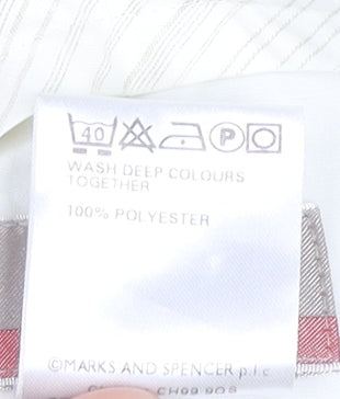 Marks and Spencer Men's Beige Dress Pants 32W 29L Classic Fit