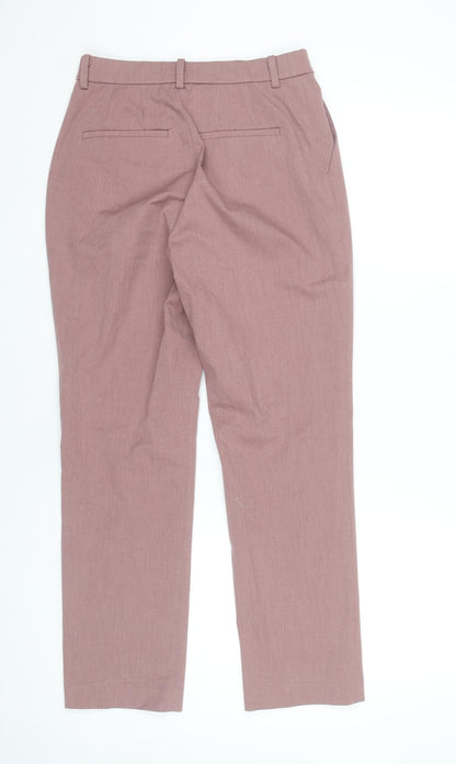 Uniqlo Men’s Pink Slim Fit Straight Leg Trousers S 26in Waist