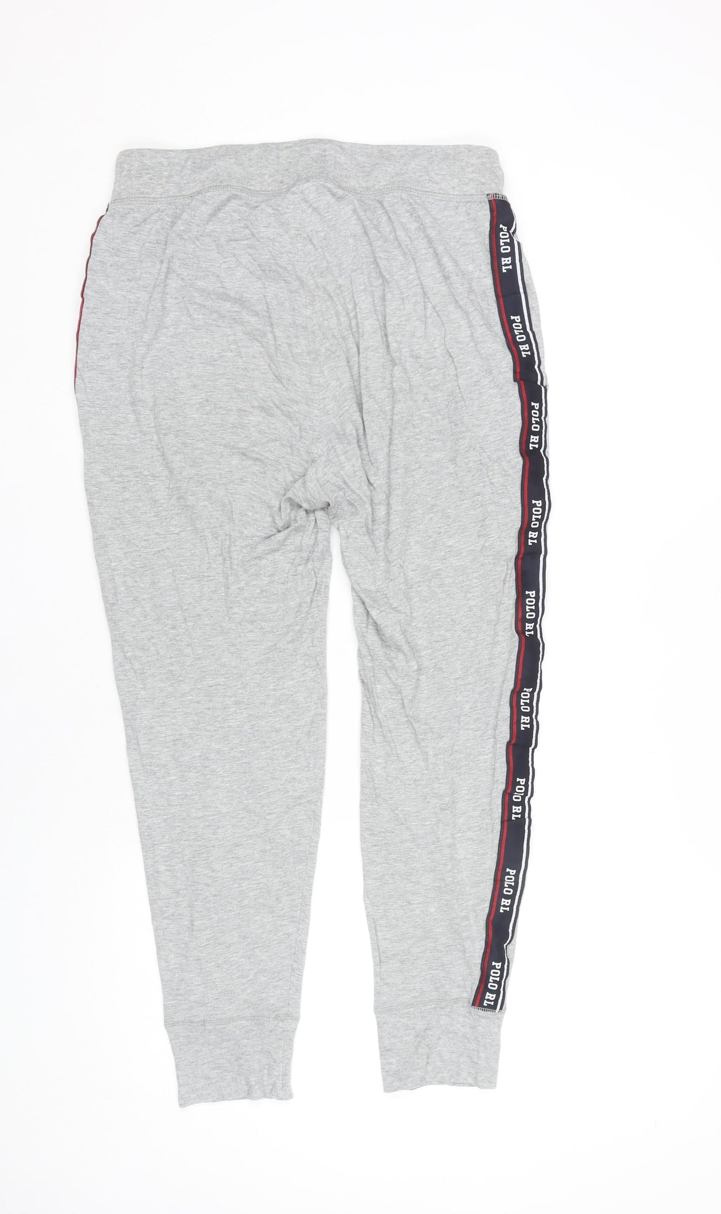 Polo Ralph Lauren Men's Grey Cotton Jogger Trousers Size S