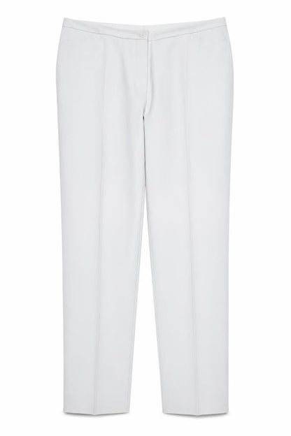 Womens UK Size 16 Michèle Extra-Slim Fit Business Casual Grey Trousers