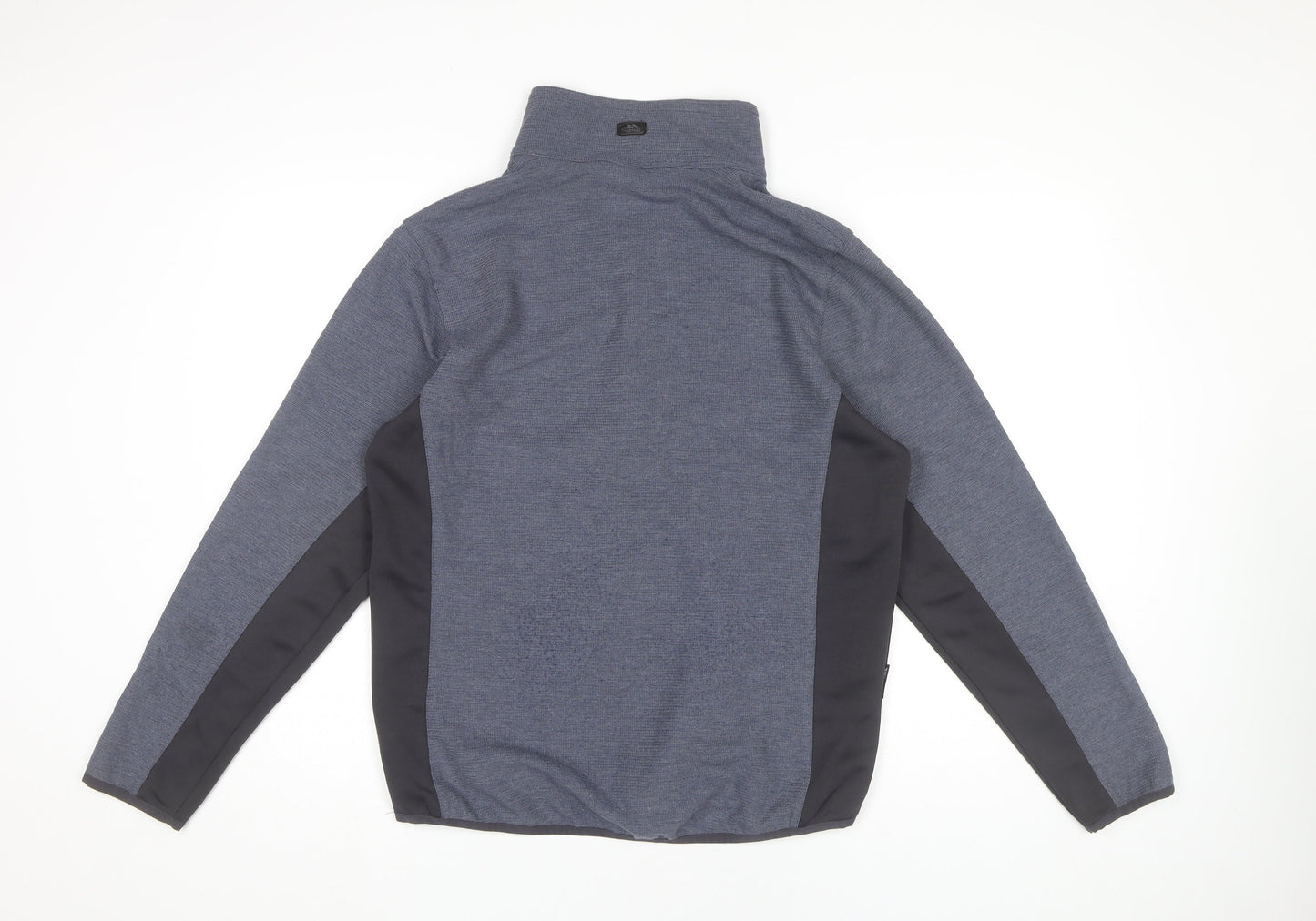 Trespass Men’s Blue 1/2 Zip Outdoor Sweatshirt M Regular Fit