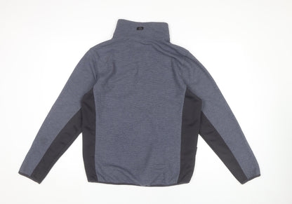 Trespass Men’s Blue 1/2 Zip Outdoor Sweatshirt M Regular Fit