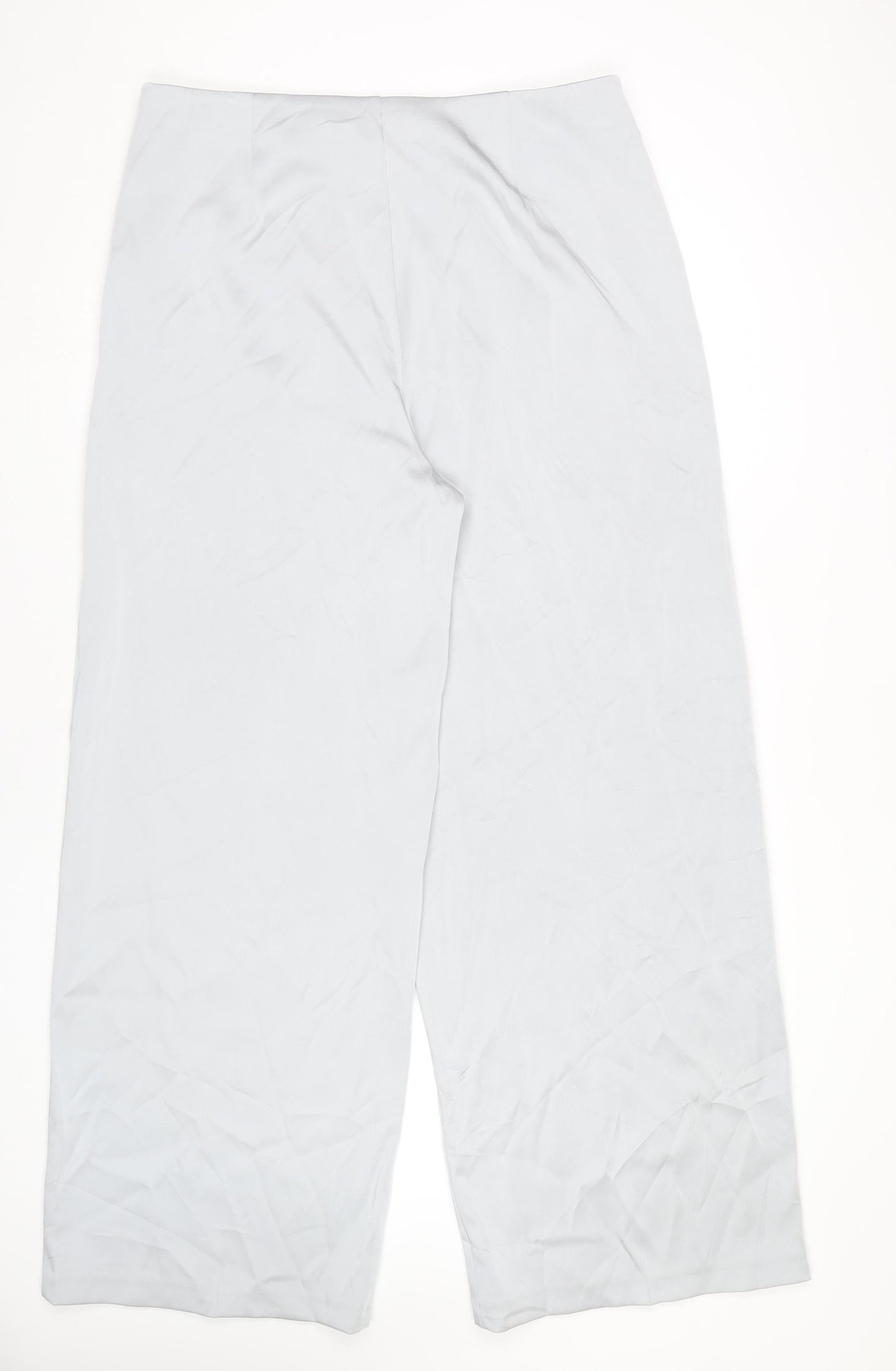 Womens UK Size 16 Marks and Spencer Regular Fit Business Casual Grey Trousers