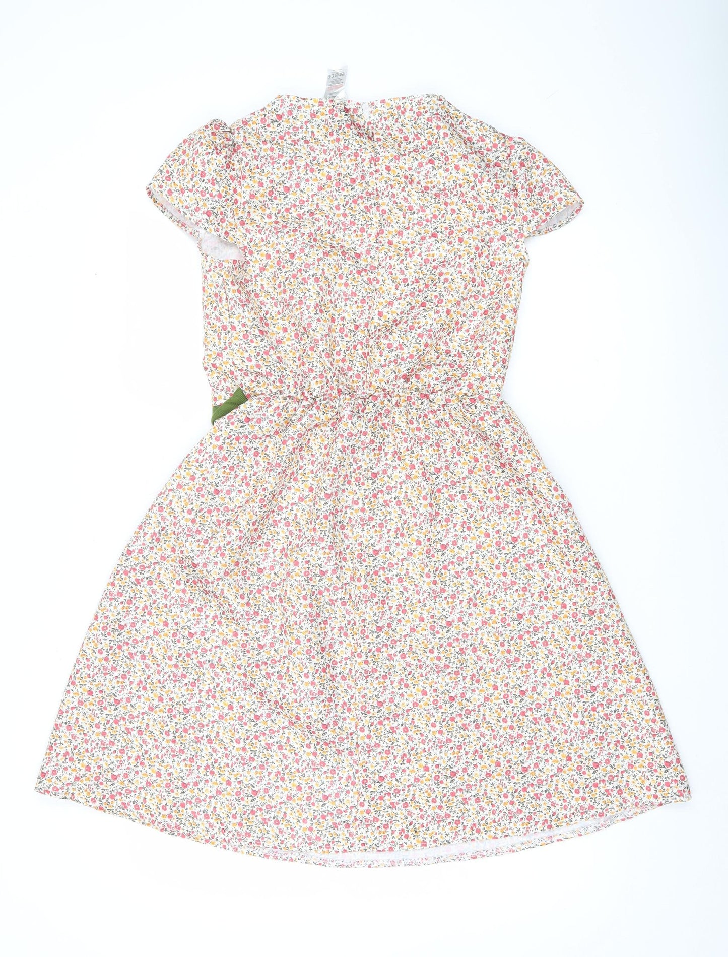 Smiffys Girls Multicoloured Floral A-Line Dress 10-12Y Party Summer