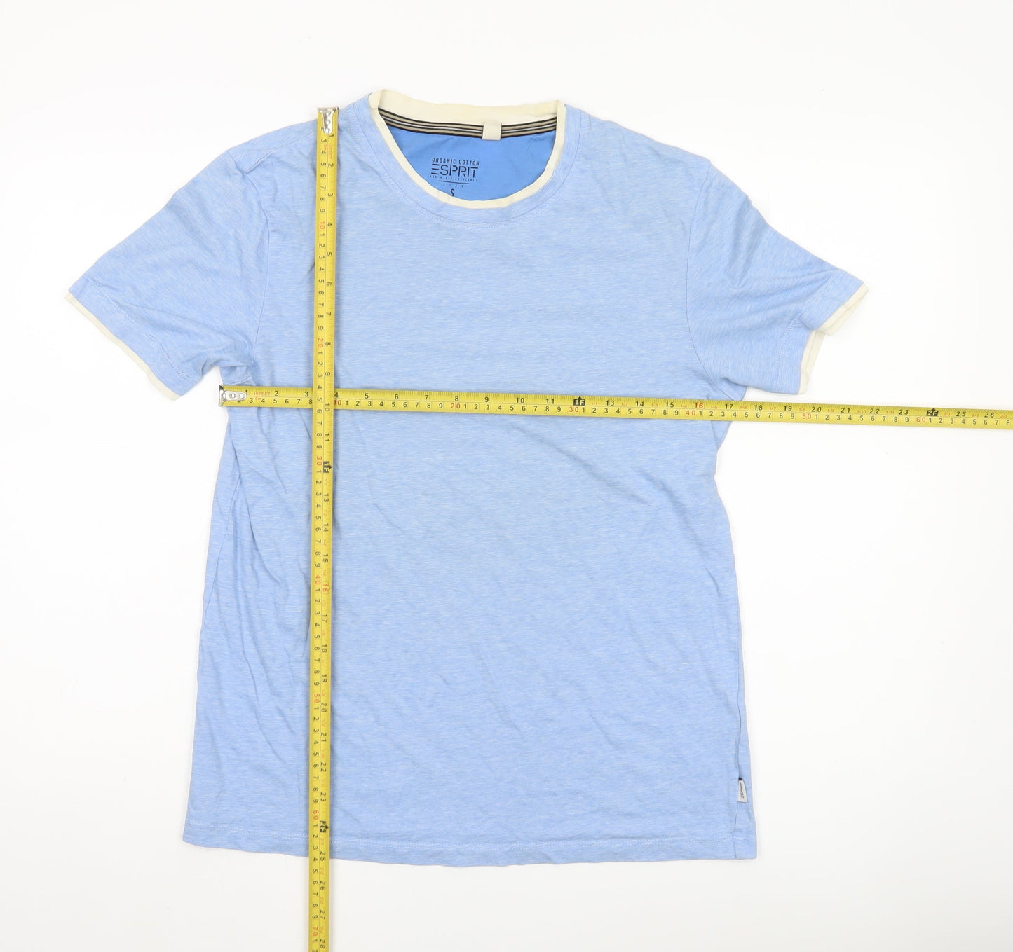 Mens UK Size S Esprit Blue  T-Shirt