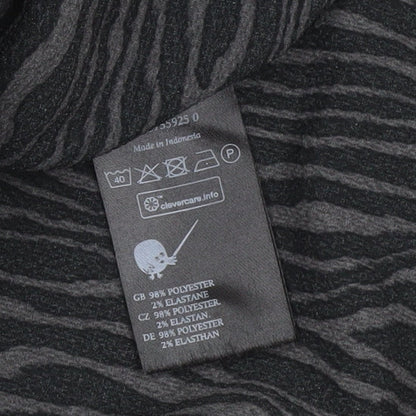 Womens UK Size S Monki Black Tunic Button-Up