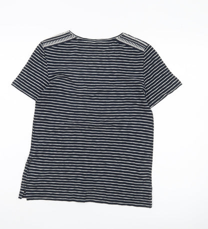 Womens UK Size 6 White Stuff Blue Basic T-Shirt