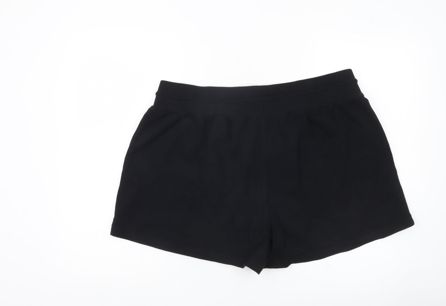Marks and Spencer Women’s Black Size 20 Sweat Shorts with Pockets