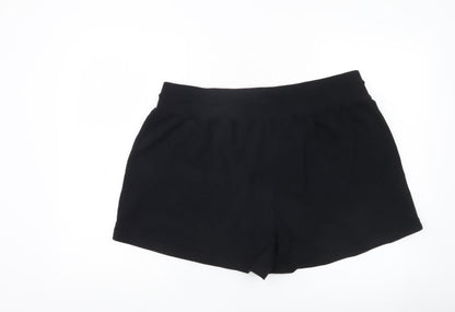 Marks and Spencer Women’s Black Size 20 Sweat Shorts with Pockets