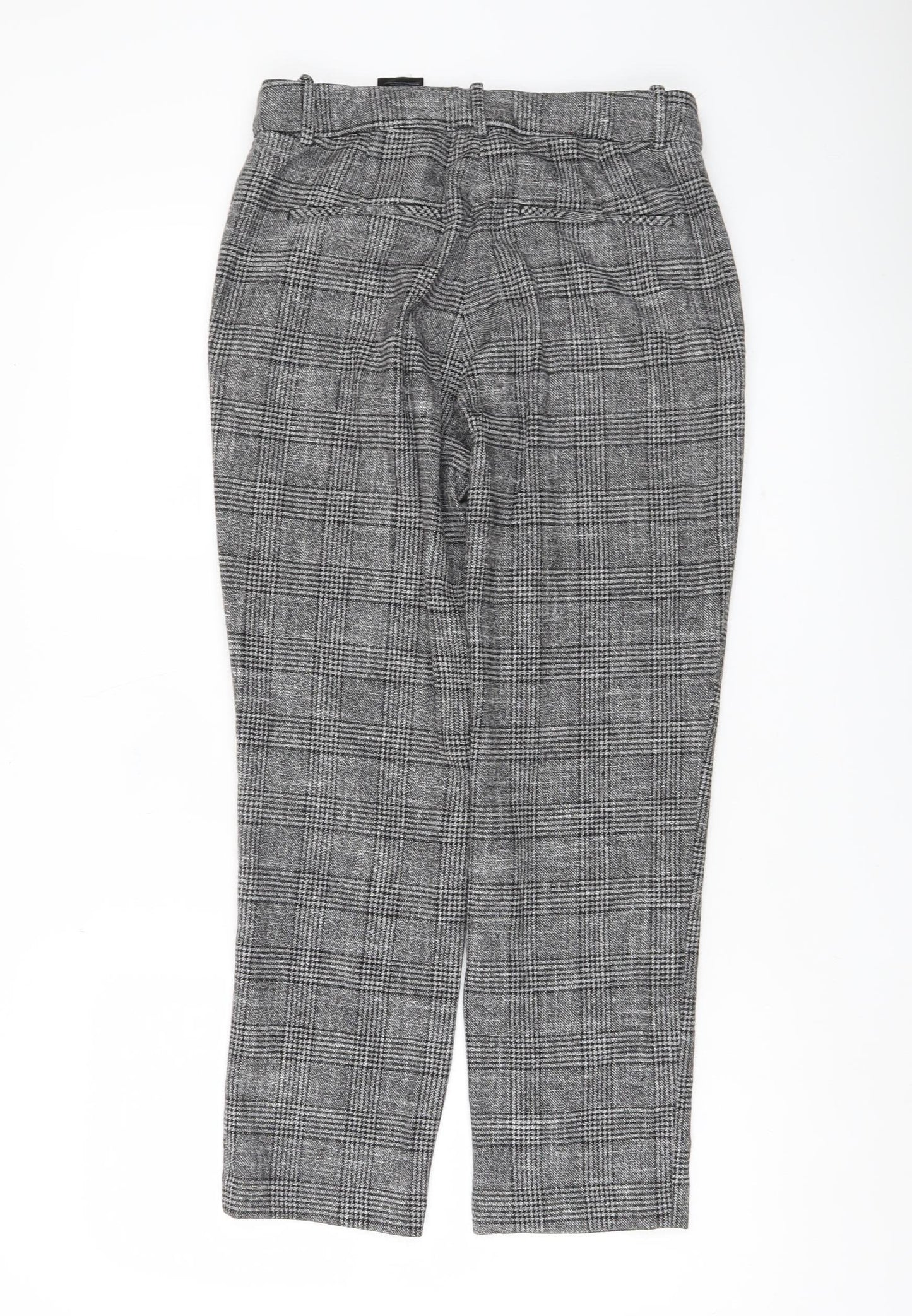 Womens UK Size 10 H&M Regular Fit Business Workwear Casual Grey Trousers