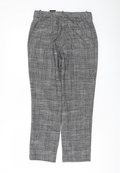 Womens UK Size 10 H&M Regular Fit Business Workwear Casual Grey Trousers