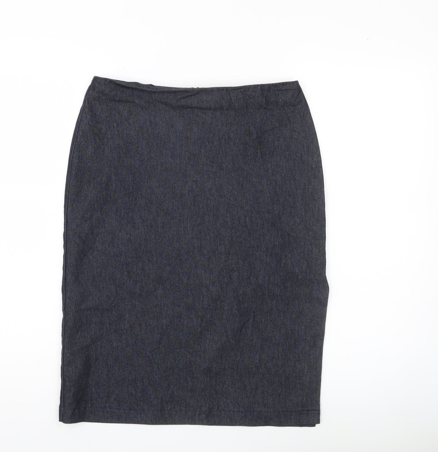 Womens UK Size 12 Topshop Straight & Pencil Denim Skirt
