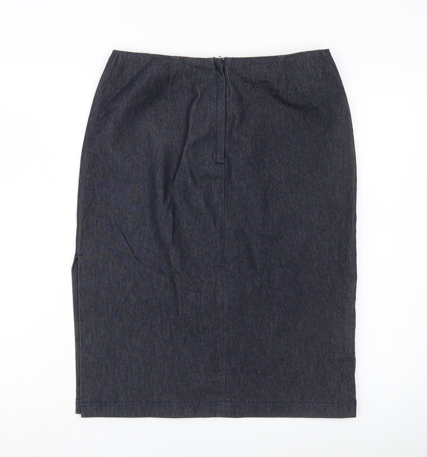 Womens UK Size 12 Topshop Straight & Pencil Denim Skirt