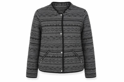 Womens UK Size 12 Klass Multicoloured Quilted Coat