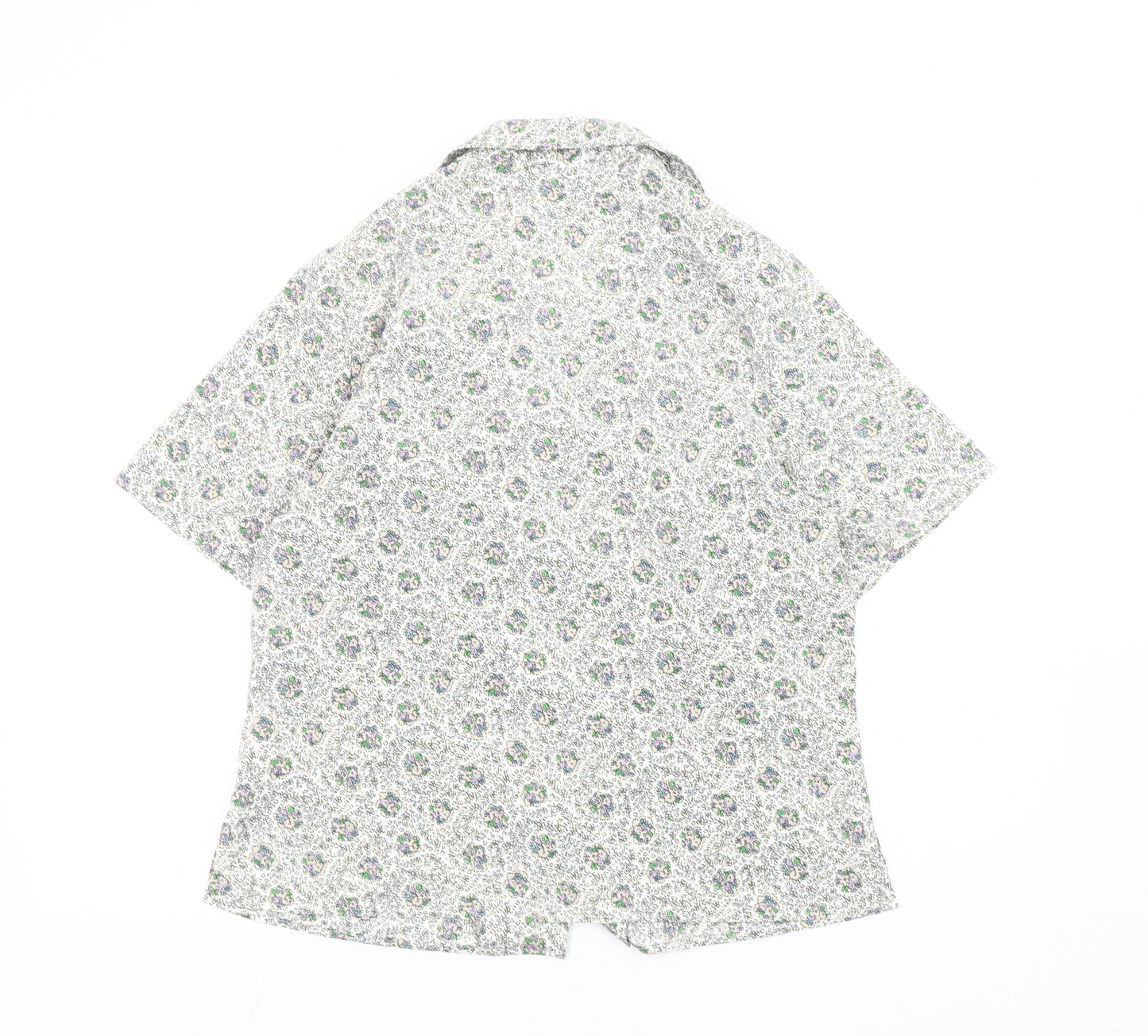 Womens UK Size 12 Honor Millburn Multicoloured Classic Button-Up