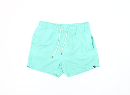 Regatta Mens Green Polyester Casual Swim Shorts Size M