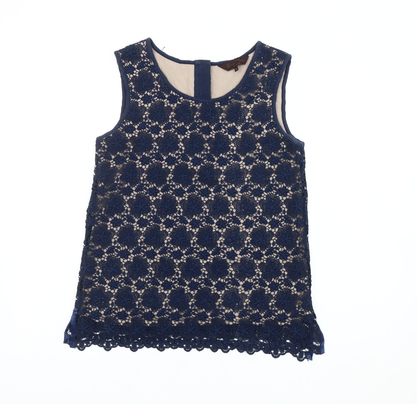 Womens UK Size M Great Plains Blue Camisole Blouse