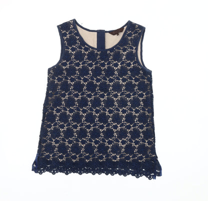 Womens UK Size M Great Plains Blue Camisole Blouse