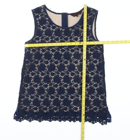 Womens UK Size M Great Plains Blue Camisole Blouse