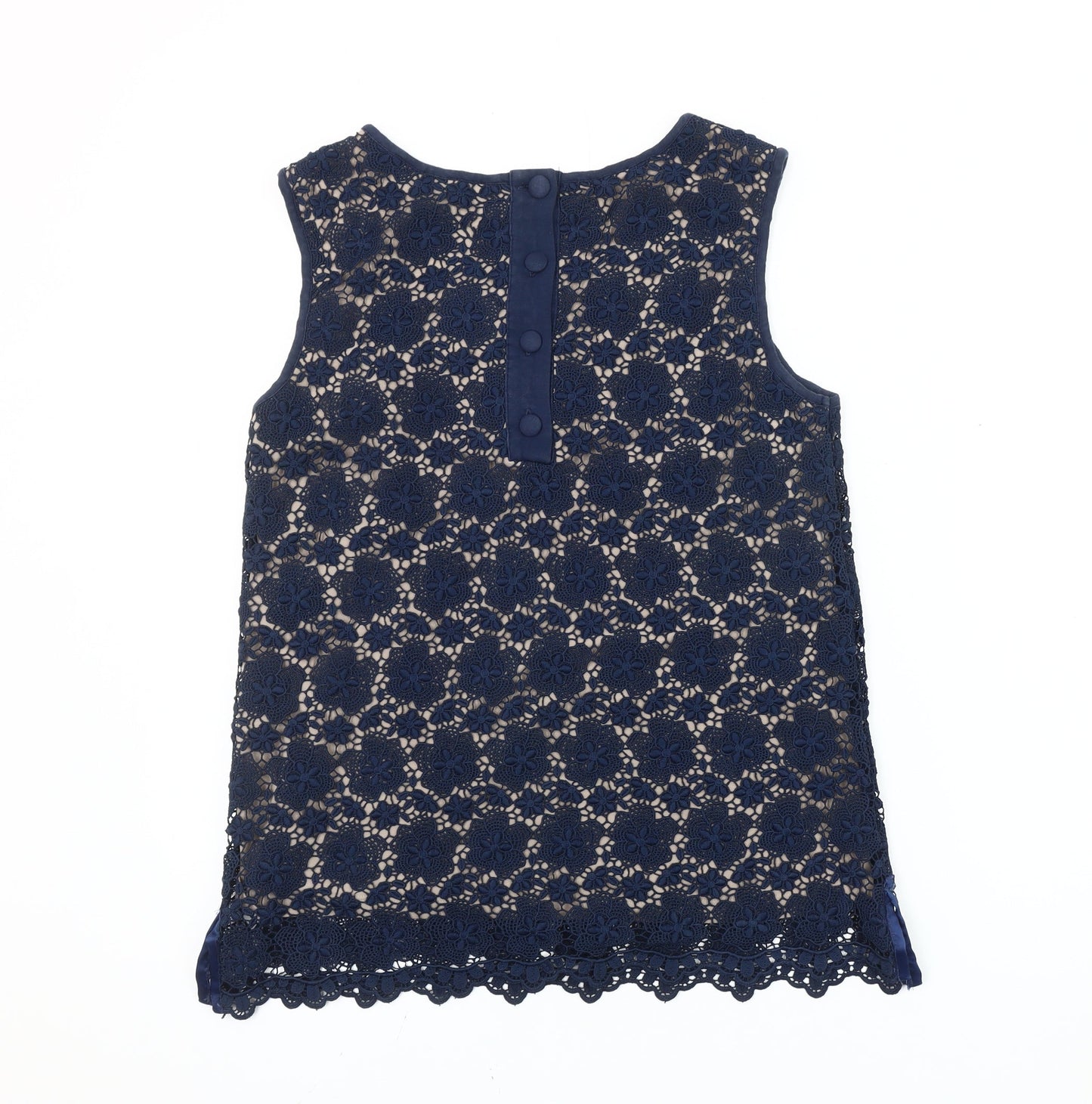Womens UK Size M Great Plains Blue Camisole Blouse