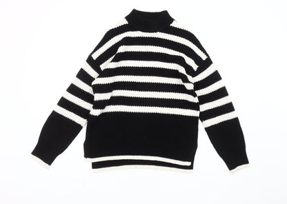 Womens UK Size S New Look Multicoloured Pullover Jumper