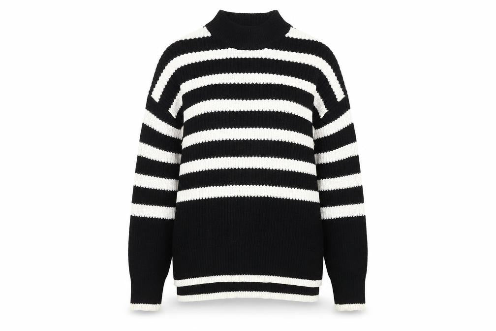 Womens UK Size S New Look Multicoloured Pullover Jumper