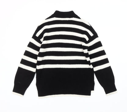 Womens UK Size S New Look Multicoloured Pullover Jumper