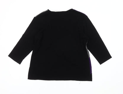 Womens UK Size 18 Just Elegance Multicoloured Pullover Jumper