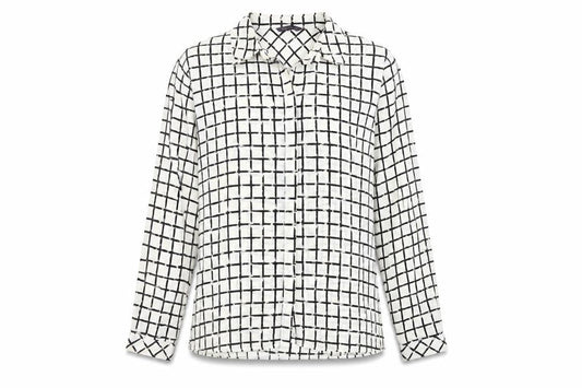 Womens UK Size 12 Marks and Spencer White Basic Blouse