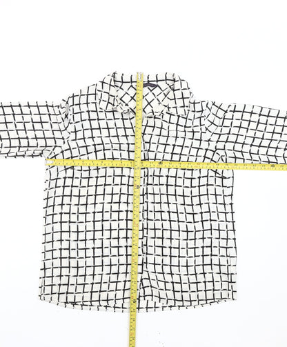 Womens UK Size 12 Marks and Spencer White Basic Blouse