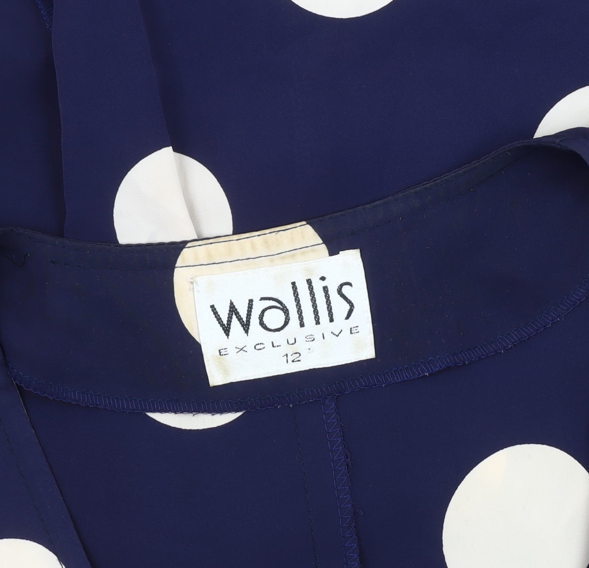 Womens UK Size 12 Wallis Blue Basic Blouse