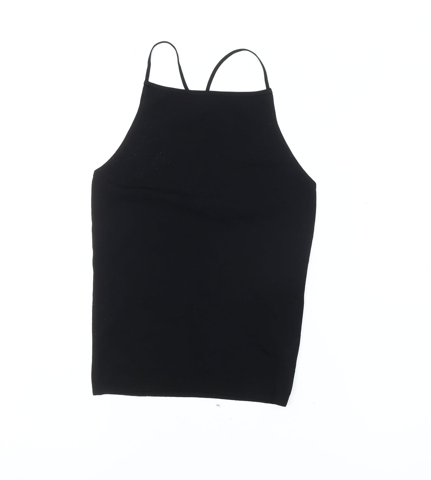 Womens UK Size XS DKNY Black Camisole Tank
