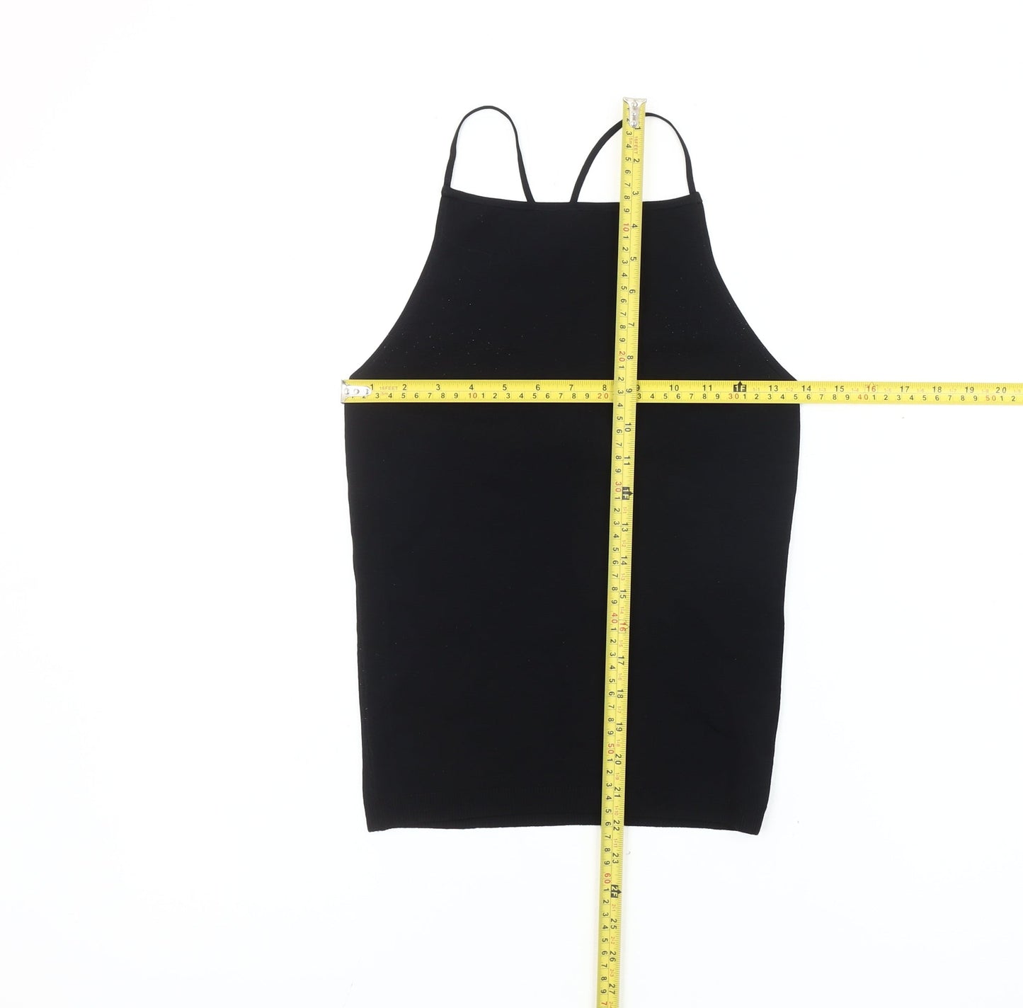 Womens UK Size XS DKNY Black Camisole Tank