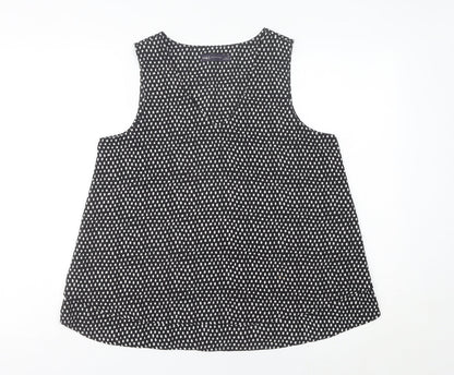 Womens UK Size 20 Marks and Spencer Black Basic Tank