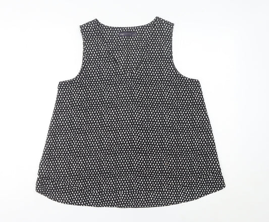 Womens UK Size 20 Marks and Spencer Black Basic Tank