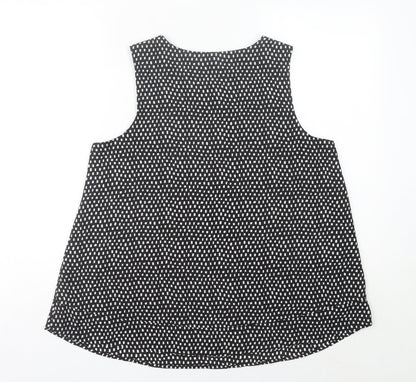 Womens UK Size 20 Marks and Spencer Black Basic Tank